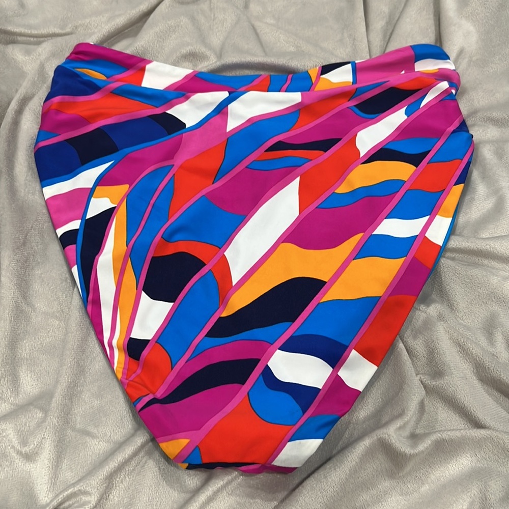 BNWT Trina Turk high waist swimsuit bottom